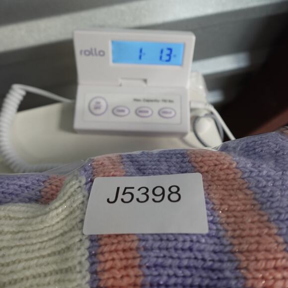 Vintage‎ Gitano Sweater Womens 18W 90s Knit 90s Pastel Metallic Artsy Mock Neck - Picture 8 of 8